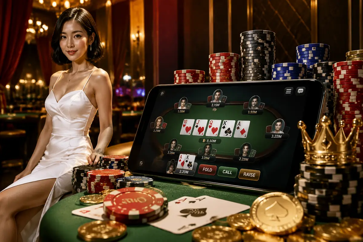 kyat2 Casino Live Baccarat စားပွဲ